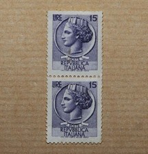 Francobolli lire siracusana usato  Fallo