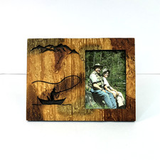 Usado, Moldura para foto Big Sky Carvers pescador mosca resina 8,25 x 6,25" foto 5,25 x 3,75" comprar usado  Enviando para Brazil