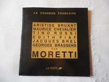 Livre timbres chanson d'occasion  Saint-Sébastien-de-Morsent