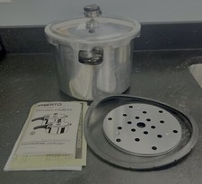 Panela de pressão Presto 6 qt 0126408 com regulador, placa base, vedação e manual, usado comprar usado  Enviando para Brazil