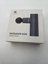 Usado, Arboleaf Mini Pistola de Massagem, Pistola de Massagem de Viagem Full-Metal CM20C Preta CAIXA ABERTA comprar usado  Enviando para Brazil