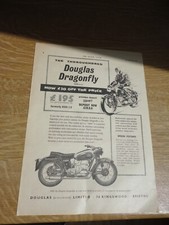 Douglas dragonfly advert. for sale  BANBURY