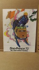 Vtg 1972 sno for sale  Markesan