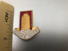 Stoke city enamel for sale  POTTERS BAR