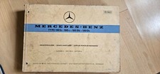 Mercedes benz ersatzteilliste gebraucht kaufen  Oberursel (Taunus)