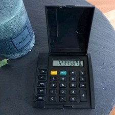 Taschenrechner schwarz calcula gebraucht kaufen  Heinsberg
