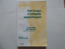 Petit lexique orthopédie d'occasion  Saales