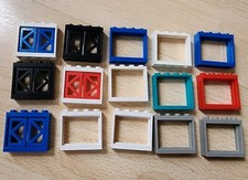 Lego Ventana Ventana Marco Paquete Mixto Piezas de Repuesto Accesorios X15 segunda mano  Embacar hacia Mexico