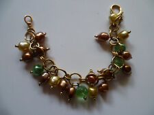 Braccialetto charms perle usato  Como