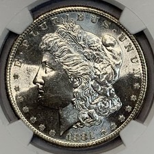 1881 morgan silver for sale  Victoria