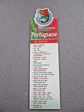 Magnetic bookmark portuguese for sale  NORWICH