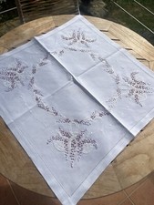 Alte bestickte leinentischdeck gebraucht kaufen  Dittelbrunn
