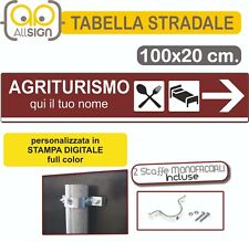 Segnaletica stradale tabella usato  Milano