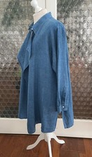 Linen denim coloured for sale  VENTNOR
