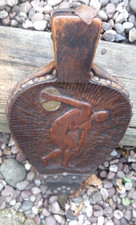 Antique leather wood for sale  BURNLEY