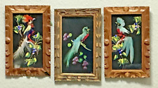 wooden frame bird art for sale  Woodinville