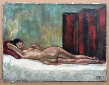 Antique oil painting d'occasion  Expédié en Belgium