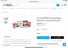 Home darkroom stater for sale  ST. AUSTELL