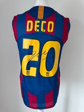 Camisa DECO assinada - Final da Liga dos Campeões do FC Barcelona - PROVA EXATA/COA - comprar usado Camisa DECO assinada - Final da Liga dos Campeões do FC Barcelona - PROVA EXATA/COA - comprar usado  Enviando para Brazil