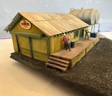 Modelo de estruturas ferroviárias, diorama distribuidor de óleo Campbell escala HO comprar usado  Enviando para Brazil