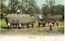 Vintage postcard working for sale  MATLOCK