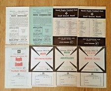Neath rugby programmes for sale  MIDDLESBROUGH