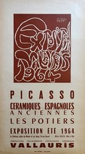 Pablo picasso affiche d'occasion  Coucy-le-Château-Auffrique