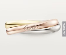 Cartier trinity ring for sale  SIDCUP