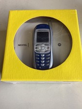 Telefone Nextel Motorola i265 na caixa original com manuais sem carregador não testado, usado comprar usado  Enviando para Brazil