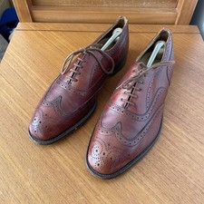 Loake brown leather for sale  FLEET