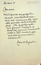 Henri regnier poète d'occasion  Angers-
