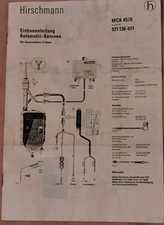 Einbauanleitung automatic ante gebraucht kaufen  Salzatal