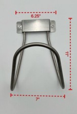 Usado, Tru-Fab grande suporte de mangueira de aço inoxidável / cabide, cabide resistente feito nos EUA comprar usado  Enviando para Brazil