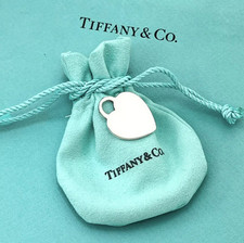 Tiffany plain heart for sale  HARROGATE