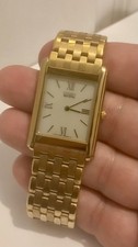 Usado, Relógio masculino Citizen Stiletto Eco-Drive tom dourado (G820-T001688) BELEZA! 28 mm comprar usado  Enviando para Brazil