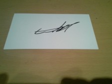 Signed cards leeds for sale  LINCOLN