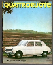 Quattroruote n.10 1967 usato  Marino