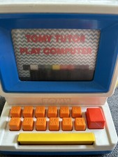 Vintage 1985 TOMY Tutor Play Computador Aprendizagem Brinquedo Infantil Educação Original comprar usado  Enviando para Brazil