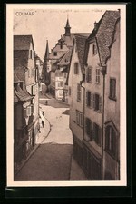 Cpa colmar rue d'occasion  Expédié en France