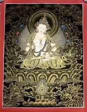Hand painted tibetan for sale  Melbourne