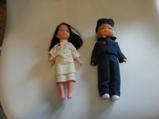 Lot petite poupees d'occasion  Rouen-