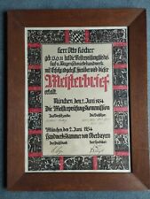 Meisterbrief hufschmied wagens gebraucht kaufen  Bad Lippspringe