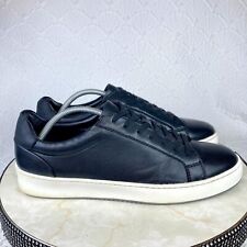 Tênis Nordstrom Rack Masculino Tamanho 11 Preto Palmilhas de Couro Ortolito Sapatos Confortáveis comprar usado  Enviando para Brazil
