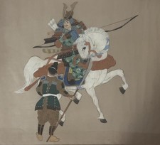 Antique painting silk for sale  Bakersfield