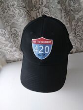 Boné preto adulto Hit The Highway 420 ervas daninhas  comprar usado  Enviando para Brazil