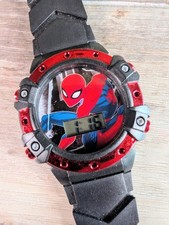 Accutime SPIDERMAN Marvel Comics relógio digital infantil pulseira de silicone FUNCIONANDO comprar usado  Enviando para Brazil