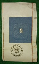 Embossed 1832 document for sale  LUTON