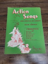 Canciones de acción para ocasiones especiales: seis canciones navideñas, arregladas por Ruth Norman segunda mano  Embacar hacia Mexico