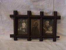 Tramp art triple for sale  Shipping to Ireland