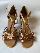 Ladies tan latin for sale  BOURNEMOUTH
